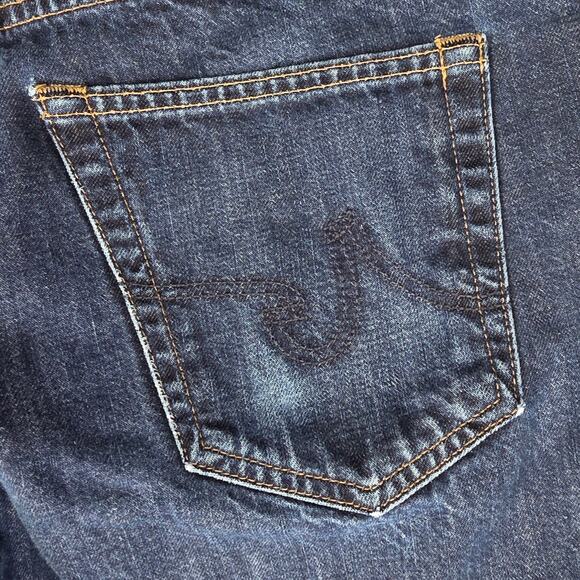 ADRIANO GOLDSCHMIED AG MENS BLUE THE GRADUATE TAILORED LEG JEANS SIZE 32R - Picture 7 of 13